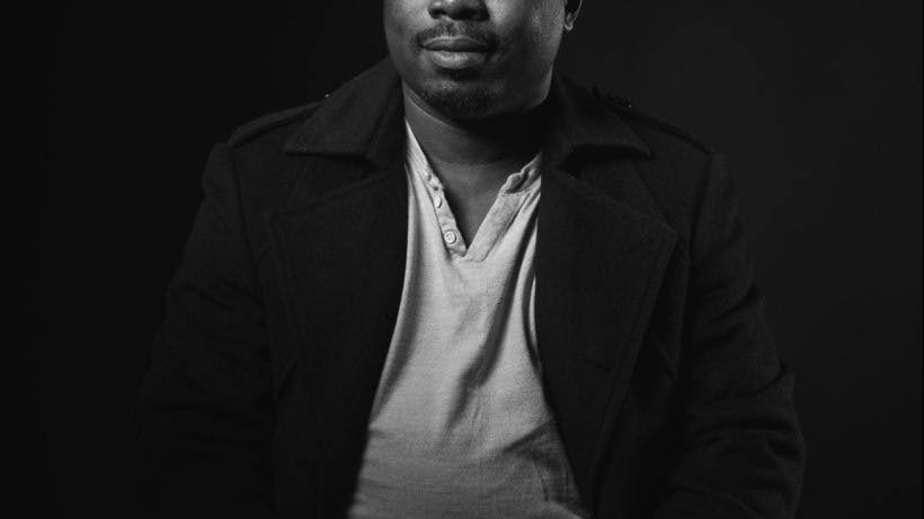 a black and white portrait of wale ketiku